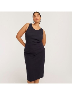 No. 3 Pencil skirt in bi-stretch cotton