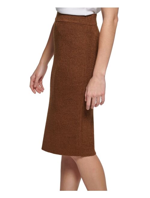 Calvin Klein Women's Sweater Knit Pencil Skirt