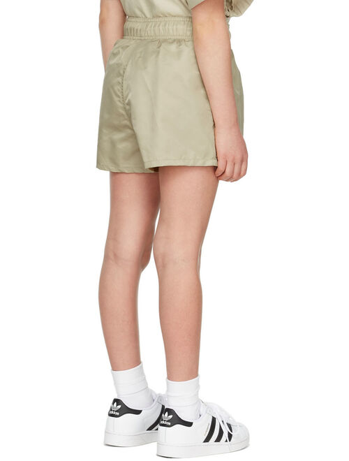 Essentials Kids Beige Running Shorts