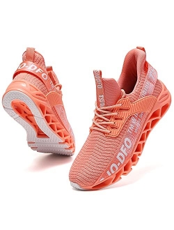 TSIODFO Womens Walking Shoes Athletic Running Non Slip Tennis Fashion Sneakers
