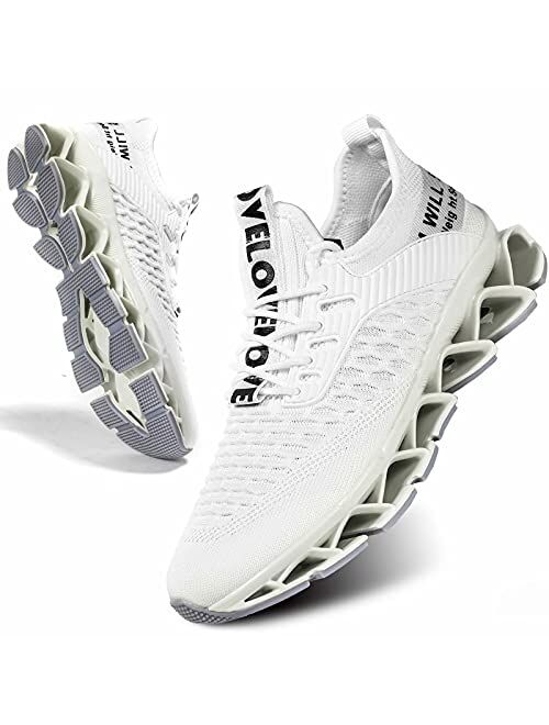 Chopben Womens Running Shoes Blade Tennis Walking Sneakers Comfortable Fashion Non Slip Work Sport Athletic Shoes