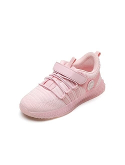 Boys Girls Lightweight Breathable Tennis Running Shoes Kids Athletic Fashion Sneakers