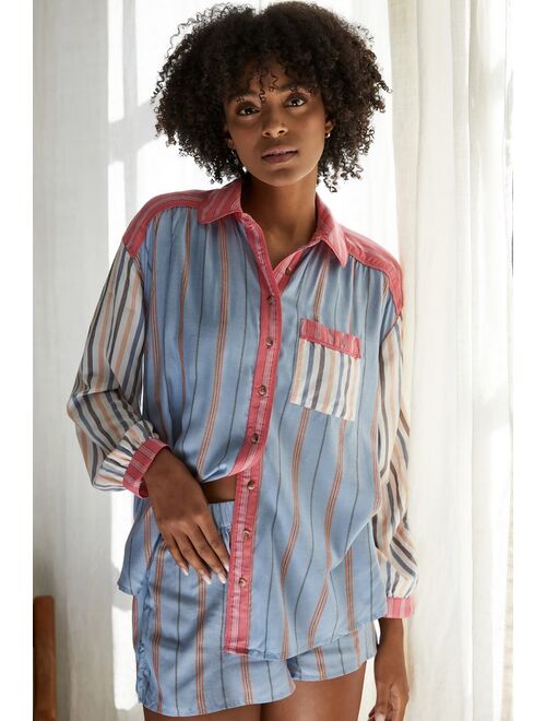 Buy By Anthropologie True Pajama Top Online Topofstyle 0994