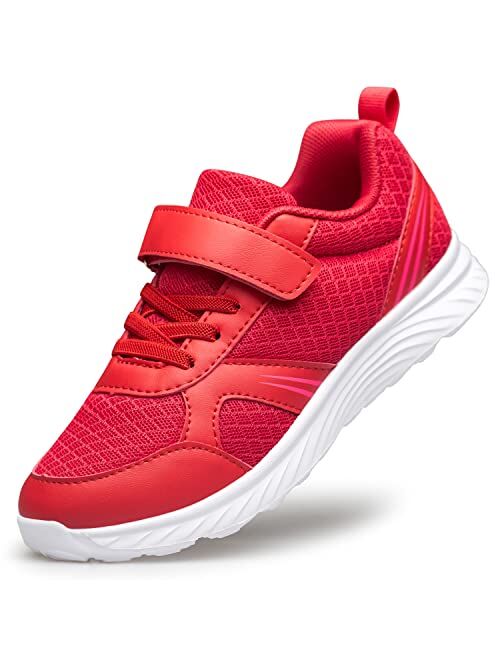 BNV Boys Girls Running Shoes Kids Athletic Walking Sneakers for Toddler/Little Kid/Big Kid