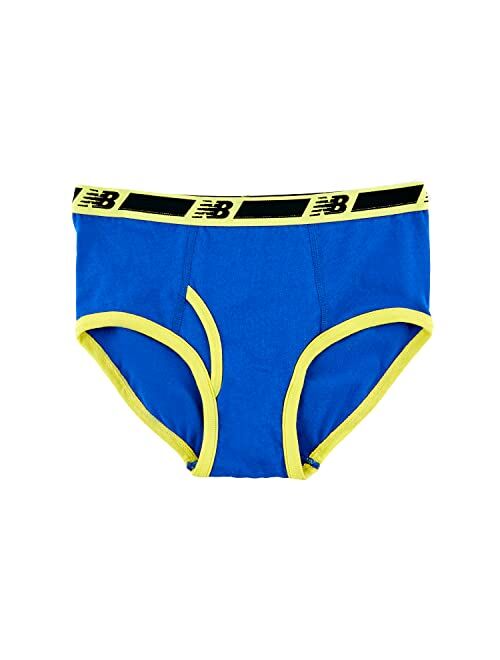 New Balance Boy's Briefs, Cotton Underwear 5-Pack