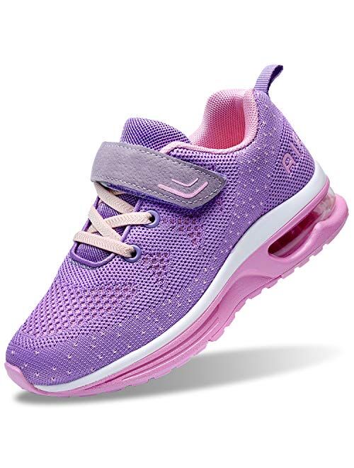 Autper Kids Air Tennis Running Shoes Memory Foam Athletic Lightweight Sports Walking Sneakers for Boys Girls (Little Kid/Big Kid)