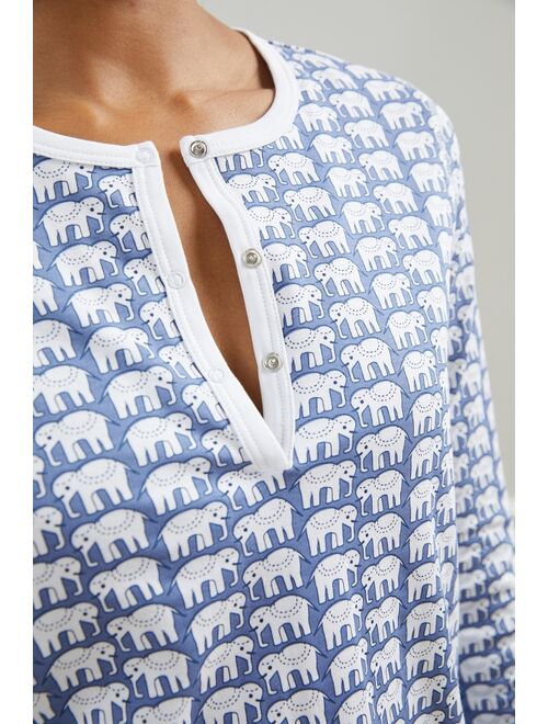 Roller Rabbit Elephant Pajama Set