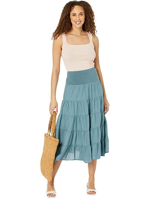 XCVI Olympe Tiered Skirt