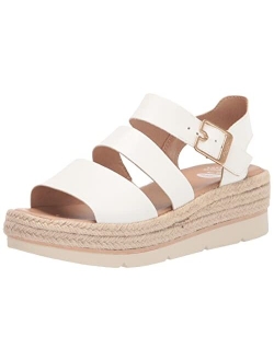 Once Twice Buckle Ankle Closure Sandals