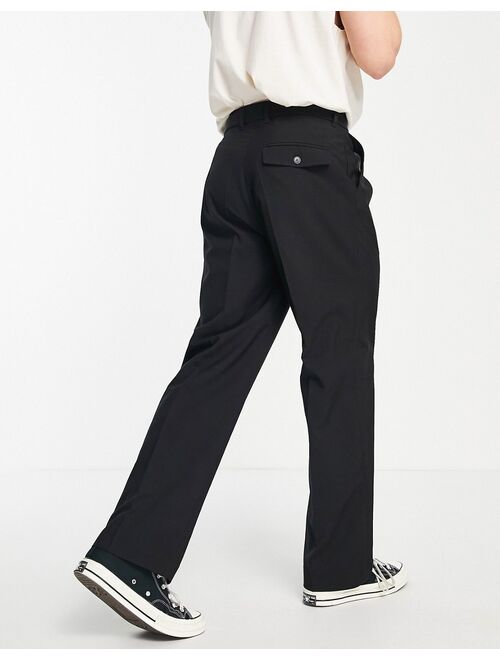 Weekday Conrad Wide Pants in Black