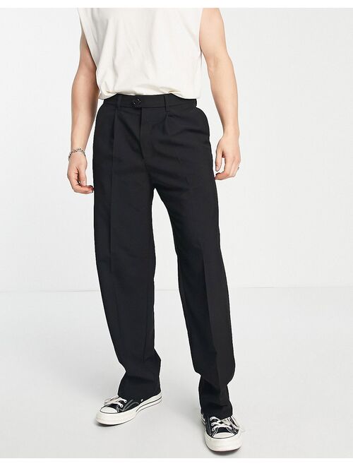 Weekday Conrad Wide Pants in Black