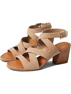 Deverey Leather Crisscross Straps Sandals