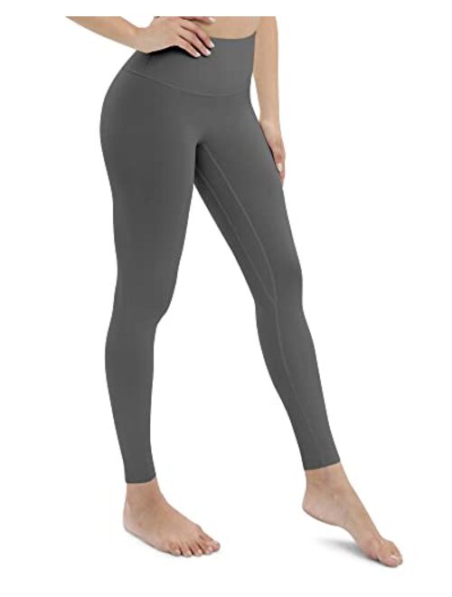 Ama Larsi Women V Cross Waist Yoga Leggings with 3 Pockets High Waisted Gym Leggings for Women Yoga Pants