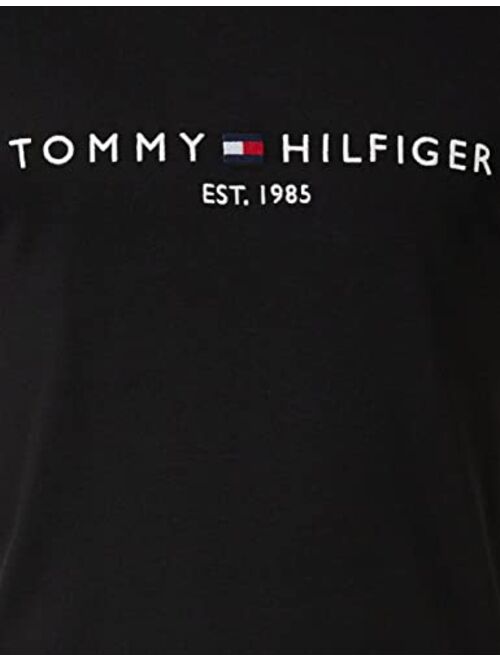 Tommy Hilfiger Men's Core Logo T-Shirt, Black