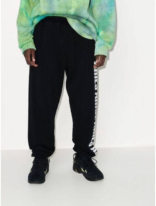 Aries Press Gothic track pants