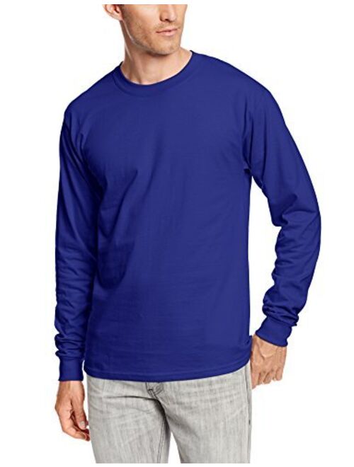 Hanes Men's Long-Sleeve Beefy-T Shirt (Pack of 2)