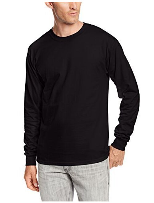 Hanes Men's Long-Sleeve Beefy-T Shirt (Pack of 2)