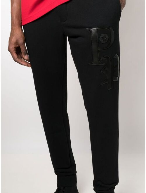 Philipp Plein logo-patch track pants