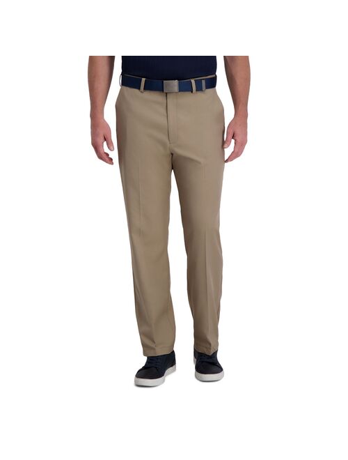 Men's Haggar® Cool Right® Performance Flex Classic-Fit Flat-Front Pants