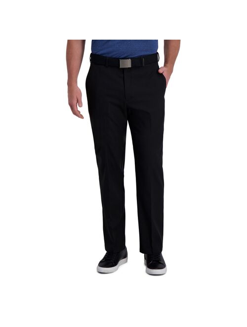 Men's Haggar® Cool Right® Performance Flex Classic-Fit Flat-Front Pants