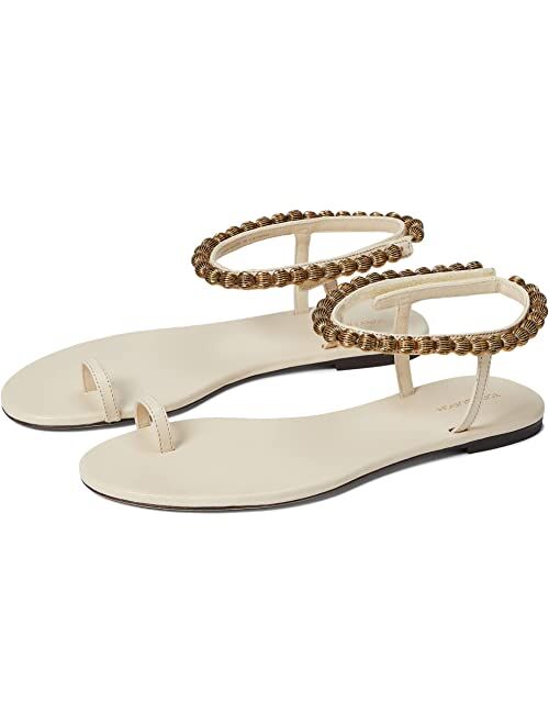 Tory Burch Capri Beaded Ankle Sandal