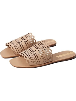 KAANAS Estela Laser Cut Leather Sandal