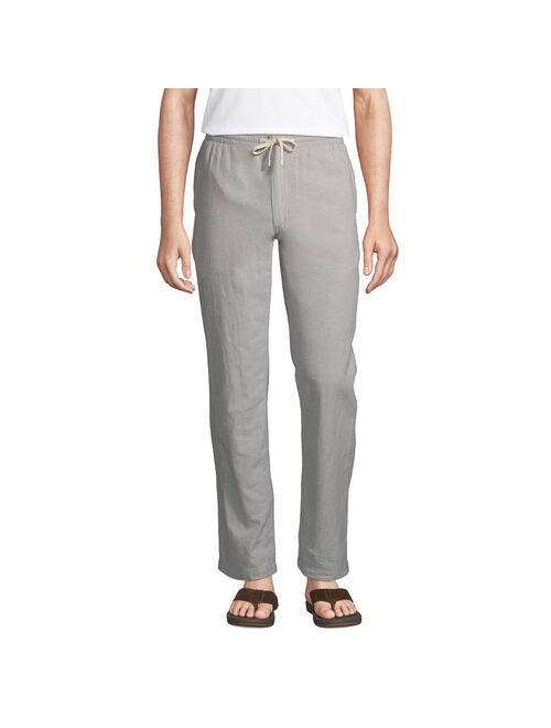 Men's Lands' End Linen Cotton Deck Pants