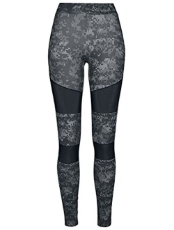 Urban Classics Ladies - TECH MESH Fitness Leggings tarn camo