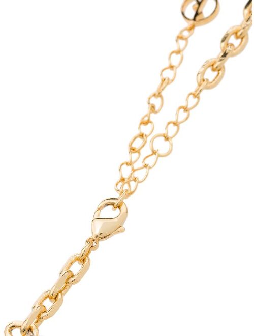 Anissa Kermiche pearl chain anklet