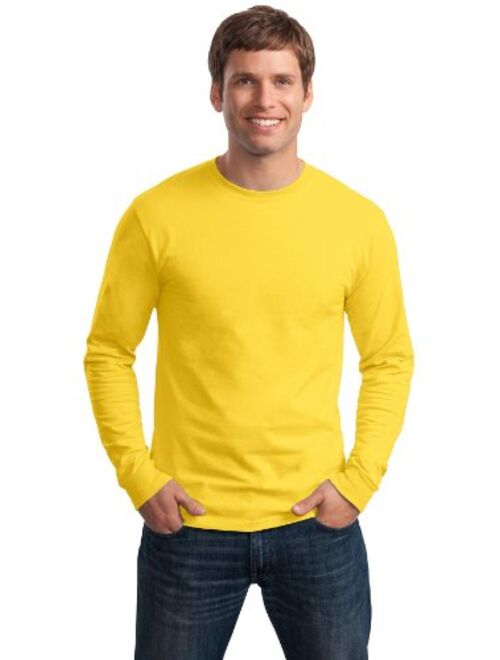 Hanes Mens Tagless 100% Cotton Long Sleeve T-Shirt