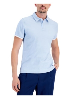 Men's Regular-Fit Tipped Polo Shirt, Created for Macy's