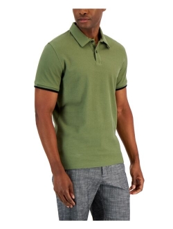 Men's Regular-Fit Tipped Polo Shirt, Created for Macy's