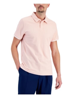 Men's Regular-Fit Tipped Polo Shirt, Created for Macy's