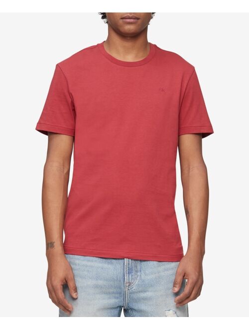 Calvin Klein Men's Smooth Cotton Solid Crewneck T-Shirt