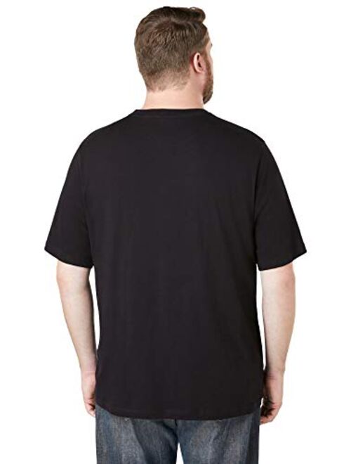 KingSize Men's Big & Tall Shrink-Less Lightweight Pocket Crewneck T-Shirt