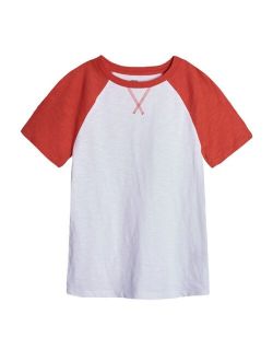 Big Boys Short Sleeve Colorblock Tee