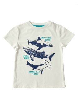 Little Boys Short Sleeve Graphic T-shirt