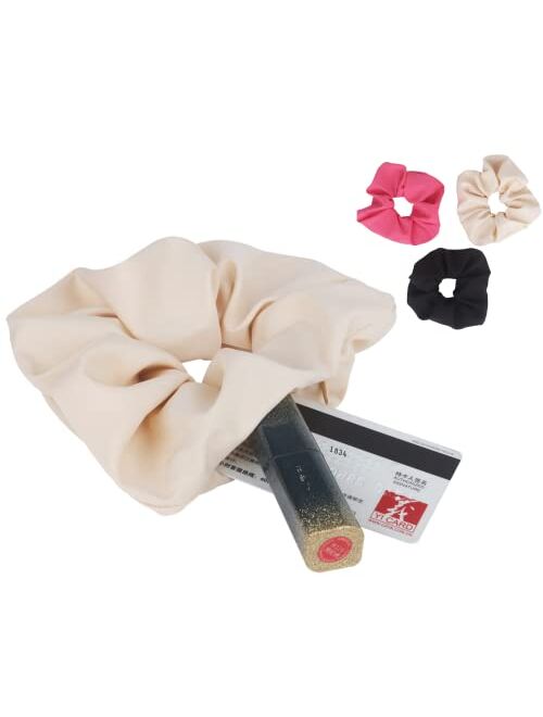 Funko Faramoana Big Scrunchies - Zipper Scrunchie - Secret Compartment Items - Jumbo Scrunchies - Hidden Compartments - Large Scrunchies - Oversized Scrunchie - Scrunchies with