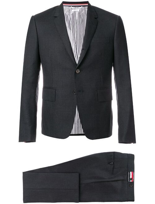 Thom Browne Super 120s Twill Suit With Tie