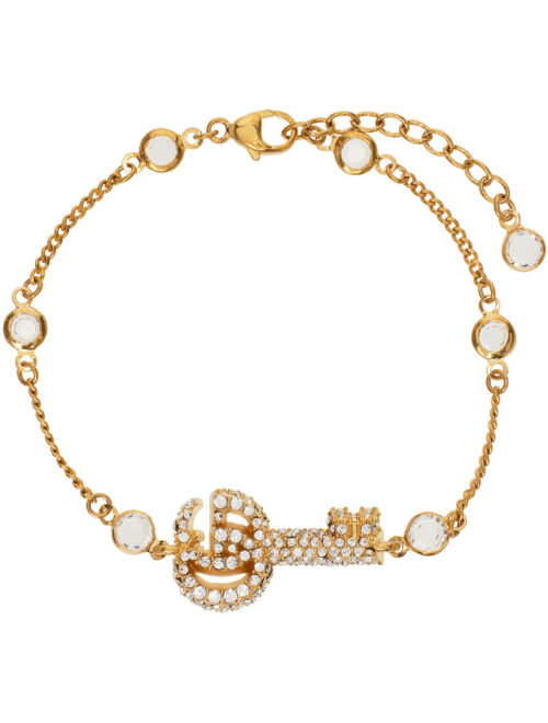 GUCCI Gold Double G Key Bracelet