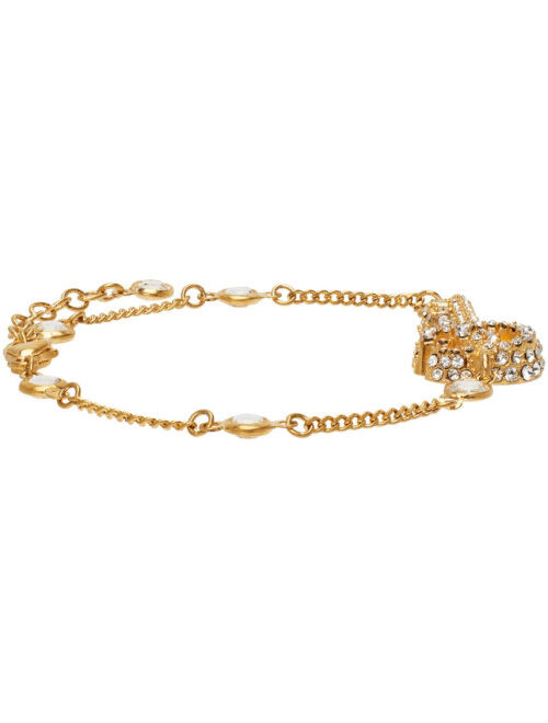 GUCCI Gold Double G Key Bracelet