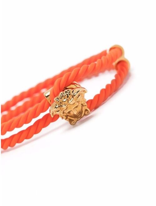 Versace Medusa charm rope bracelet