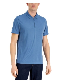 Men's Ottoman Zip Polo, Created for Macy's