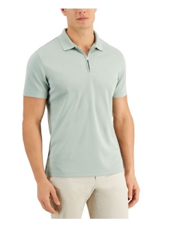 Men's Ottoman Zip Polo, Created for Macy's