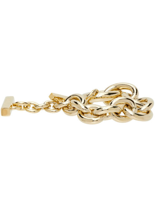 JACQUEMUS Gold 'Le Bracelet Node 2' Bracelet