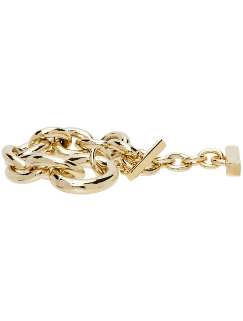 JACQUEMUS Gold 'Le Bracelet Node 2' Bracelet