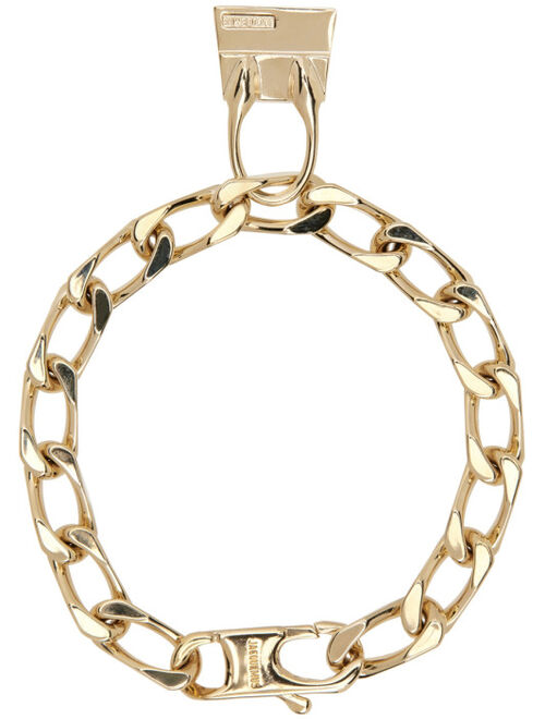 JACQUEMUS Gold 'Le Bracelet Chiquito' Bracelet