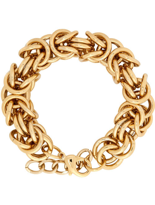 WANDERING Gold Twisted Chain Bracelet