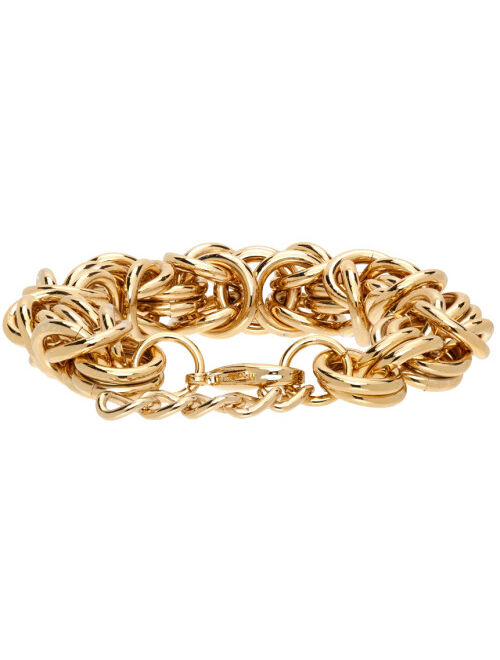 WANDERING Gold Twisted Chain Bracelet