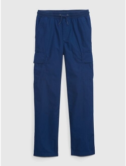 Kids Poplin Cargo Pants